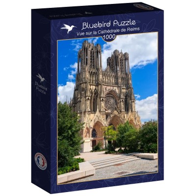 Puzzle Bluebird-Puzzle-F-90495 Vue sur la Cathédrale de Reims