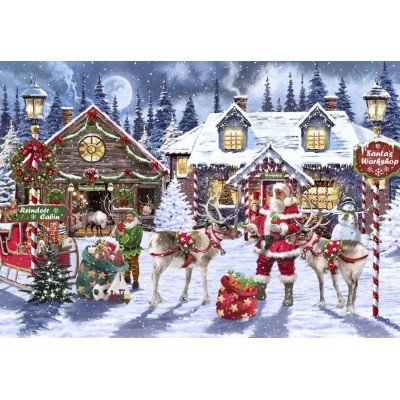 Puzzle Bluebird-Puzzle-F-90530 Santa's Workshop