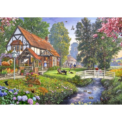 Puzzle Bluebird-Puzzle-F-90571 Peaceful Sunday