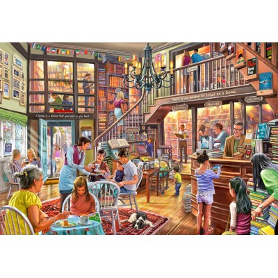 Puzzle Bluebird-Puzzle-F-90572 Bookshop Tearoom