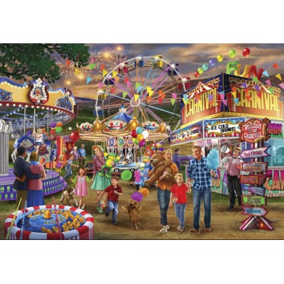 Puzzle Bluebird-Puzzle-F-90591 Family Fun Carnival