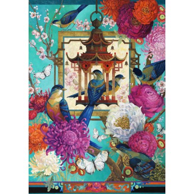 Puzzle Bluebird-Puzzle-F-90604 The Asiatic Garden