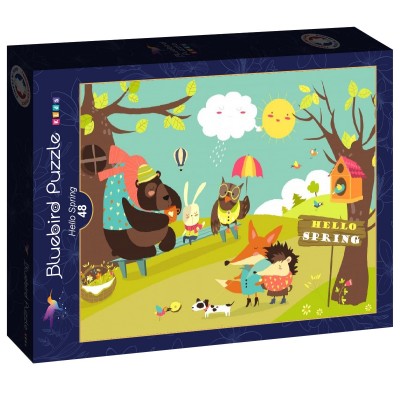 Puzzle Bluebird-Puzzle-F-90635 Hello Spring