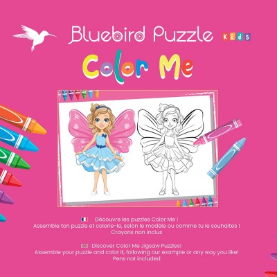 Puzzle Bluebird-Puzzle-F-90649 XXL Teile - Color Me - Fée