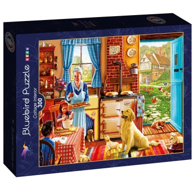 Puzzle Bluebird-Puzzle-F-90661 Cottage Interior