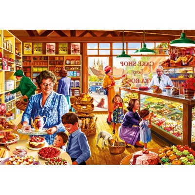 Puzzle Bluebird-Puzzle-F-90662 Nostalgic Cake shop