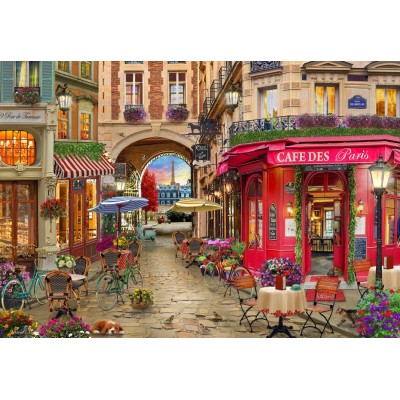 Puzzle Bluebird-Puzzle-F-90686 Cafe des Paris