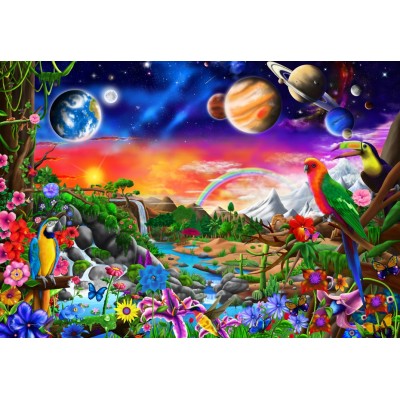 Puzzle Bluebird-Puzzle-F-90696 Cosmic Paradise