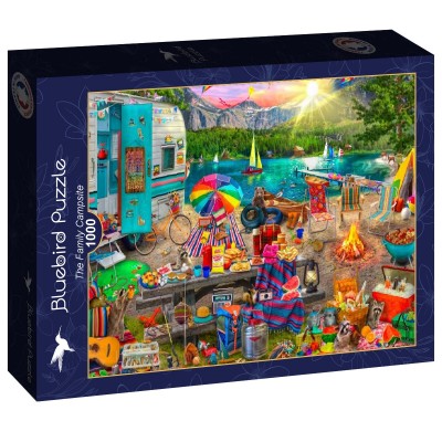 Puzzle Bluebird-Puzzle-F-90701 The Family Campsite
