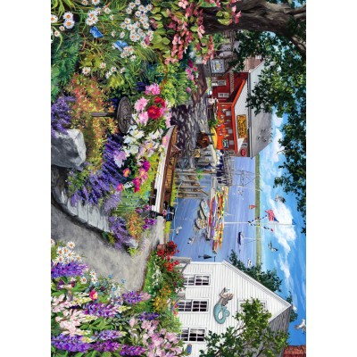 Puzzle Bluebird-Puzzle-F-90744 Coastal Garden