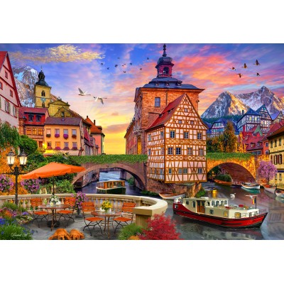 Puzzle Bluebird-Puzzle-F-90834 Old City Hall, Bamberg, Germany