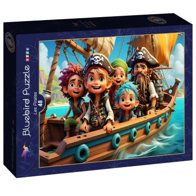 Puzzle Bluebird-Puzzle-F-90842 Piraten