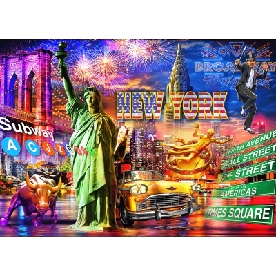 Puzzle Bluebird-Puzzle-F-90872 New York