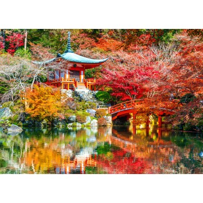 Puzzle Bluebird-Puzzle-F-90874 Temple Daigo-ji en Automne, Kyoto