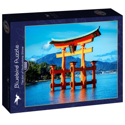 Puzzle Bluebird-Puzzle-F-90881 The torii of Itsukushima Shrine