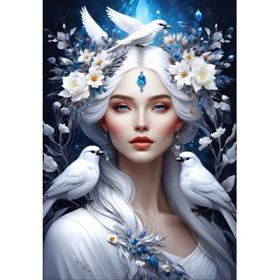 Puzzle Bluebird-Puzzle-F-90901 Hera - Soul of Nature Collection