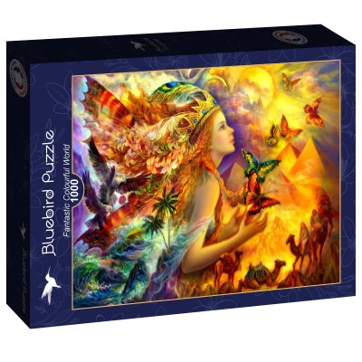 Puzzle Bluebird-Puzzle-F-90904 Fantastic Colourful World