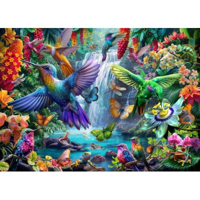 Puzzle Bluebird-Puzzle-F-90905 Tropical Hummingbirds