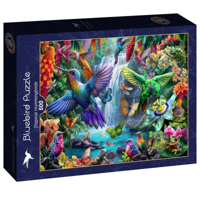 Puzzle Bluebird-Puzzle-F-90905 Tropical Hummingbirds