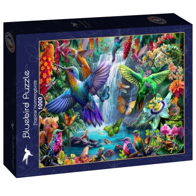 Puzzle Bluebird-Puzzle-F-90906 Tropical Hummingbirds