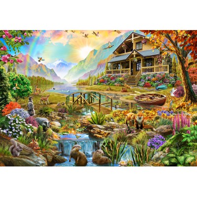 Puzzle Bluebird-Puzzle-F-90915 Country Paradise