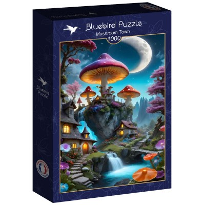 Puzzle Bluebird-Puzzle-F-90930 Mushroom Town