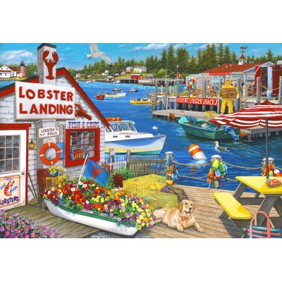 Puzzle Bluebird-Puzzle-F-90958 Lobster Landing