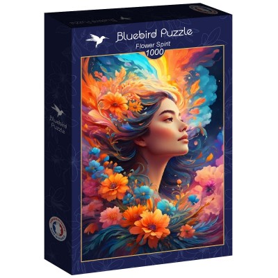 Puzzle Bluebird-Puzzle-F-90988 Blütengeist