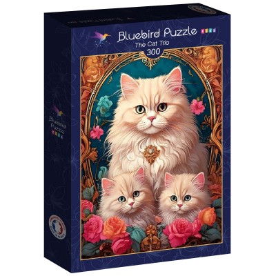 Puzzle Bluebird-Puzzle-F-91006 Katzen-Trio