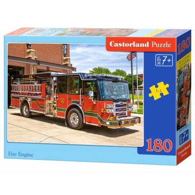 Puzzle Castorland-018352 Feuerwehrauto