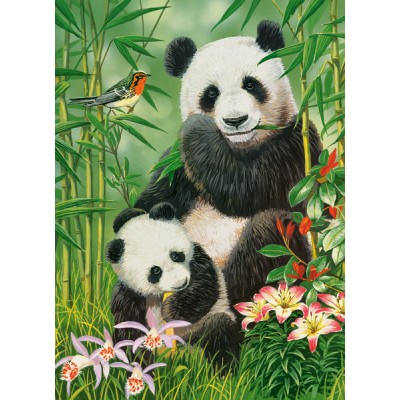 Puzzle Castorland-030507 Brunch des Pandas