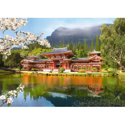 Castorland-101726 Jigsaw Puzzle - 1000 Pieces - Byodo-In Temple