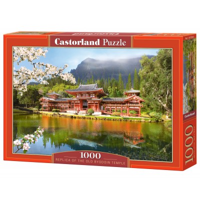 Puzzle Castorland-101726 Réplique du Vieux Temple Byodoin