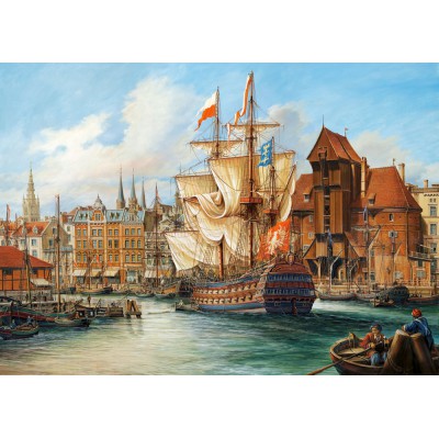 Puzzle Castorland-102914 Poland: Old Gdansk