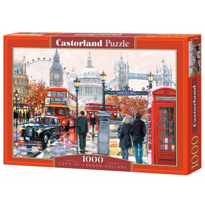 Puzzle Castorland-103140 Collage de Londre