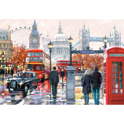 Puzzle Castorland-103140 London Collage