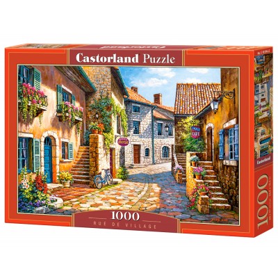 Puzzle Castorland-103744 Rue de Village