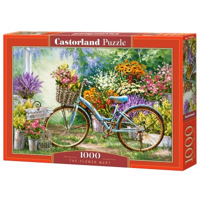Puzzle Castorland-103898 The Flower Mart