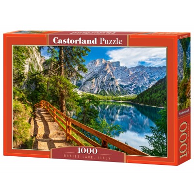 Puzzle Castorland-104109 Lac de Braies, Italie