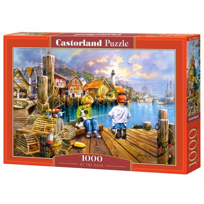Puzzle Castorland-104192 At the Dock