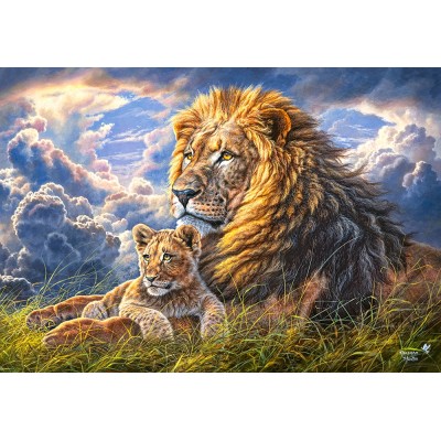 Puzzle Castorland-104277 Like Father, Like Son