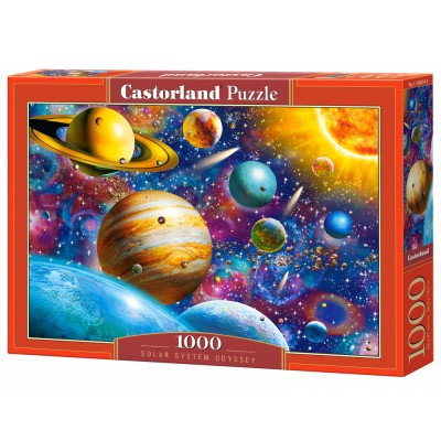 Puzzle Castorland-104314 Odyssee durch das Sonnensystem