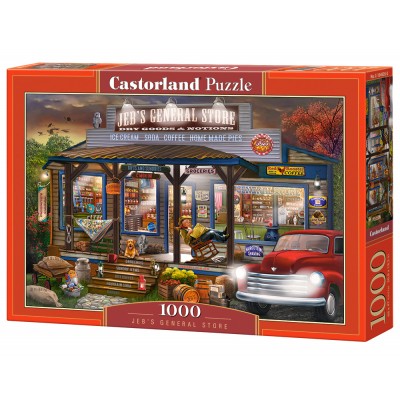 Puzzle Castorland-104505 Jeb's Gemischtwarenladen