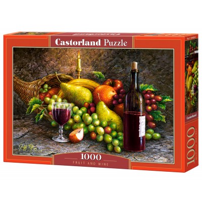 Puzzle Castorland-104604 Fruit and Wine