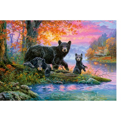 Puzzle Castorland-104727 Fishing Spot