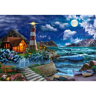 Puzzle Castorland-104864 La nuit des marins