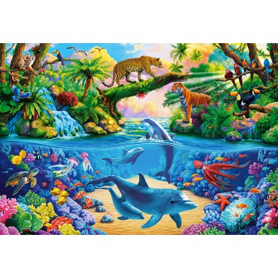 Puzzle Castorland-104888 Nature sauvage