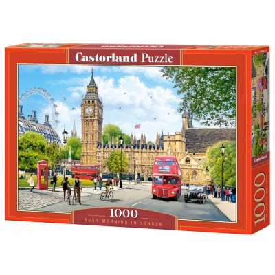 Puzzle Castorland-104963 Busy Morning in London