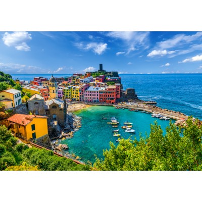 Puzzle Castorland-105298 Vernazza, Italie