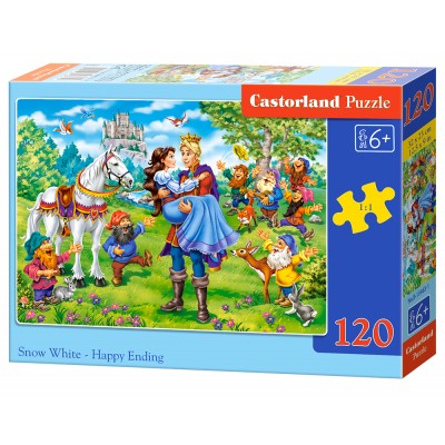 Puzzle Castorland-13463 Schneewittchen